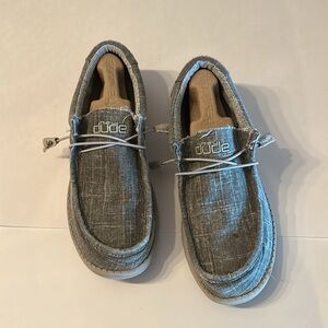 Men’s Hey Dude Wally Ash Crosshatch